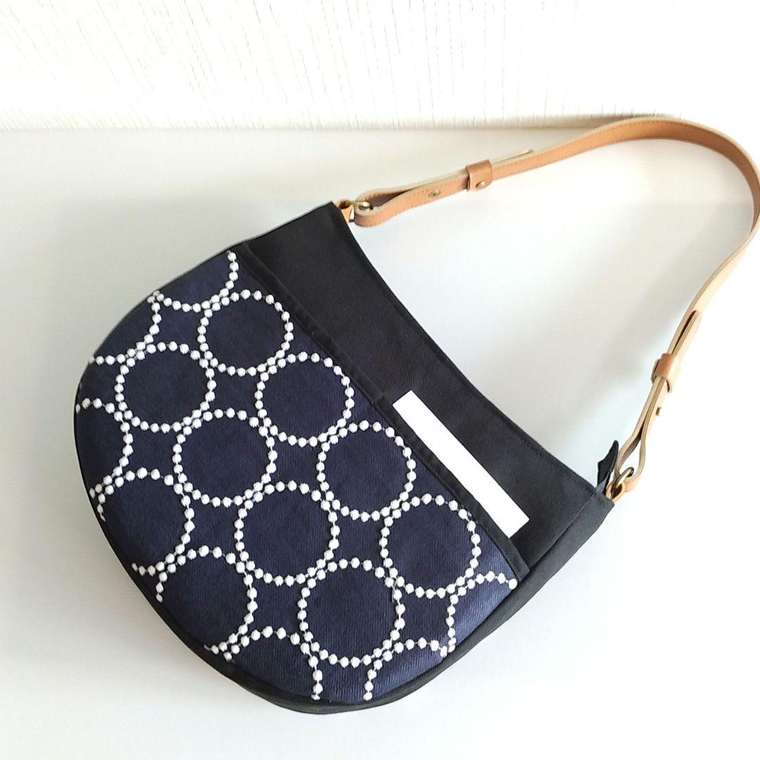 ミナペルホネン 最新タンバリン ♡ まるいショルダーバッグ / ハンドメイド