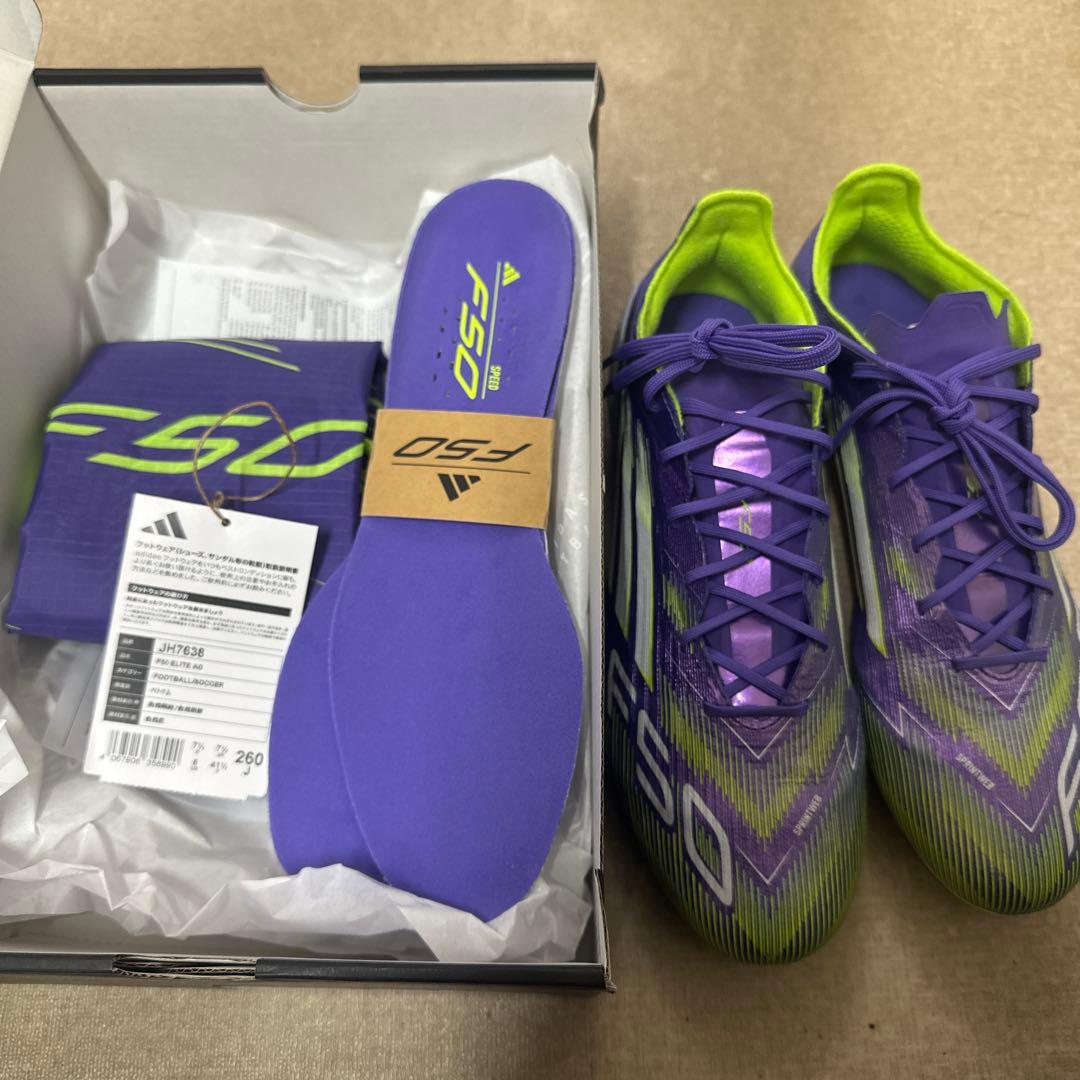 シューズ adidas F50 ELITE AG 26.0