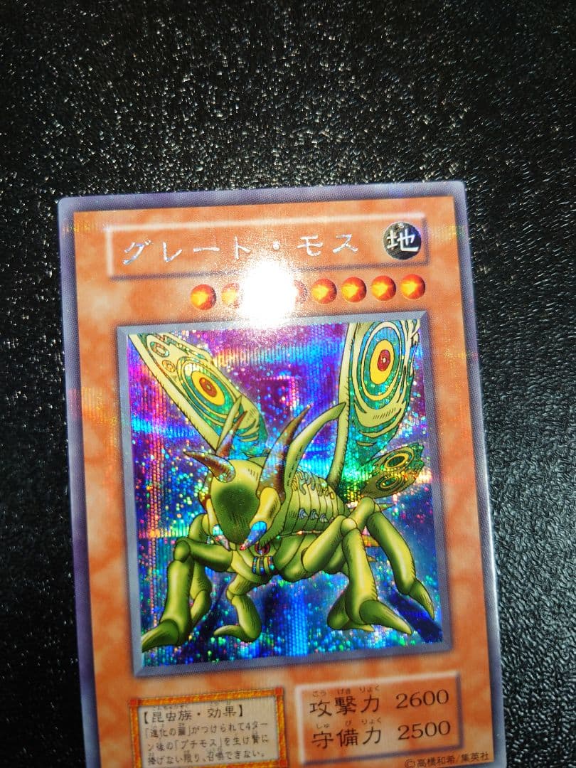 ⑤　エラー　グレートモス　シークレット　初期　遊戯王