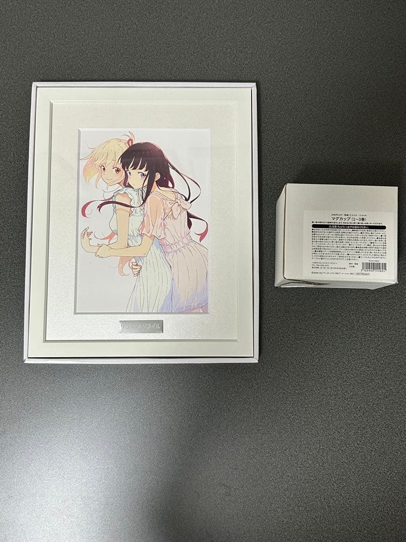 リコリス・リコイル　A5キャラファイングラフ、マグカップ