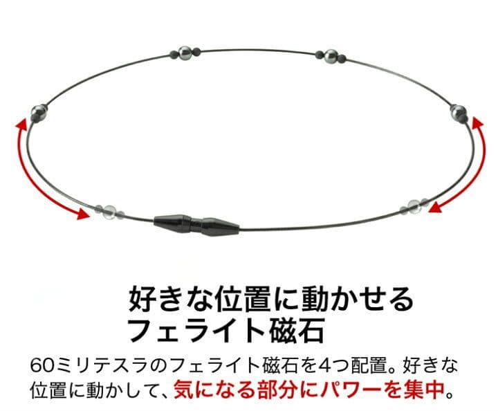 phiten正規品 rakuwaネック ステーション ５０cm シルバー