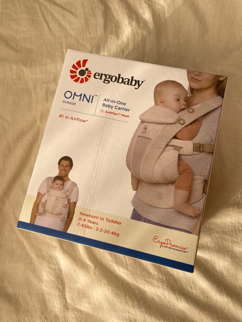 【新品未開封品】ergobabyオムニブリーズ　ナチュラルベージュ