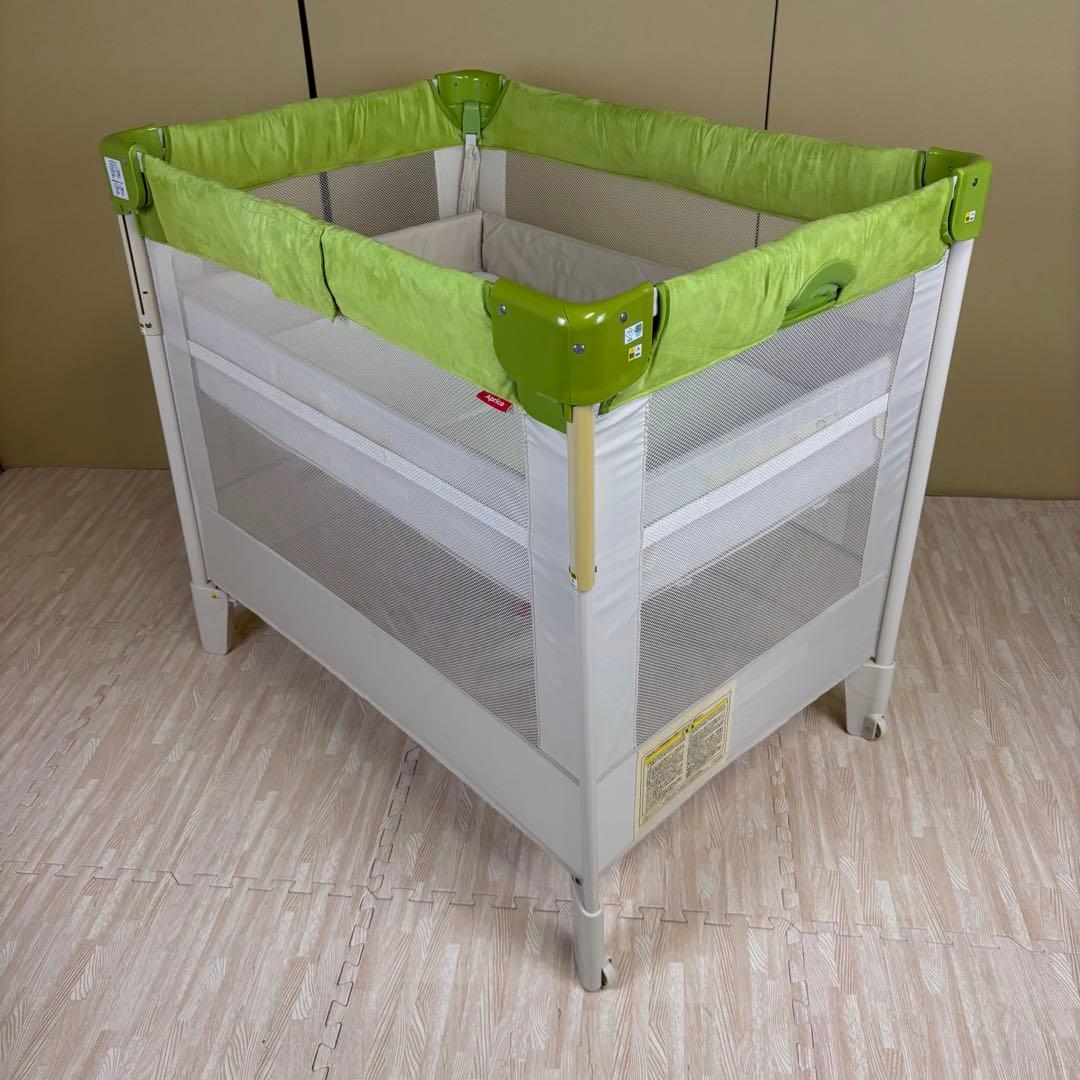 極上クリーニング済　アップリカ　Aprica　ココネル　エアープラス　グリーン