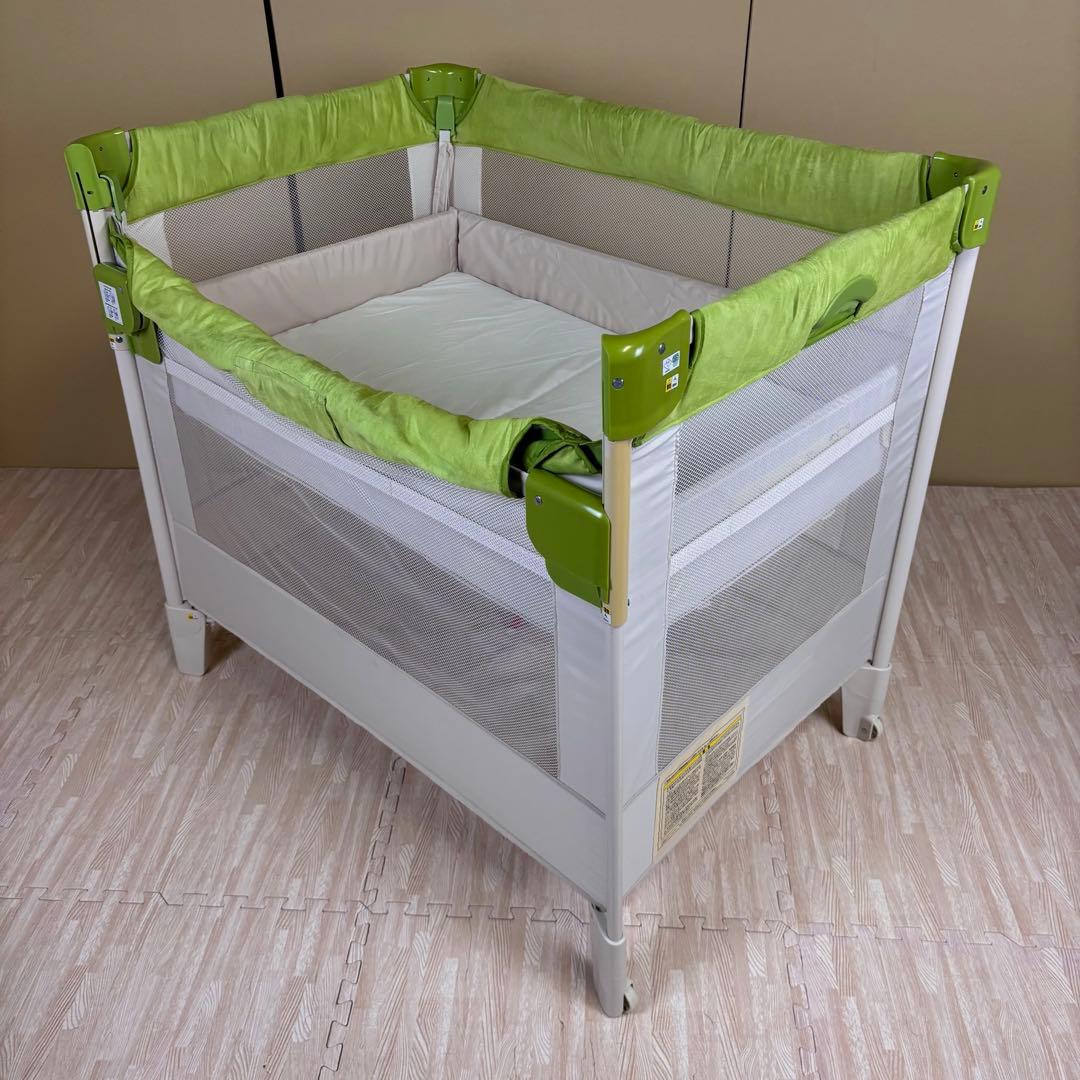 極上クリーニング済　アップリカ　Aprica　ココネル　エアープラス　グリーン