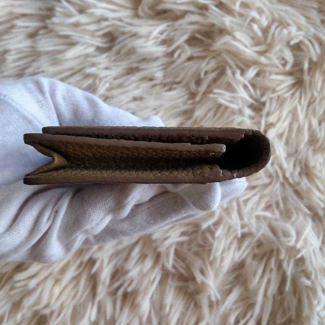 美品✨ボナペンチュラ エトープ 名刺入れ カードケース ロゴ刻印 スレ無し