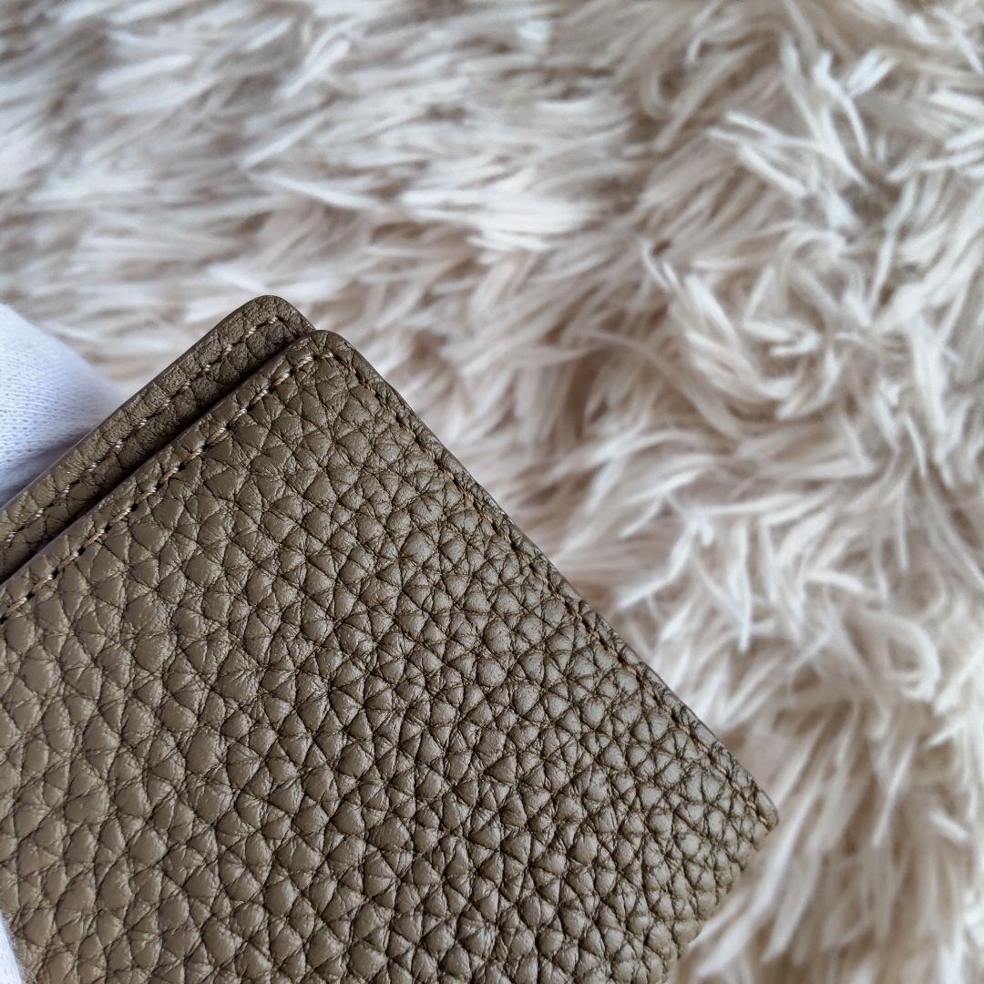 美品✨ボナペンチュラ エトープ 名刺入れ カードケース ロゴ刻印 スレ無し