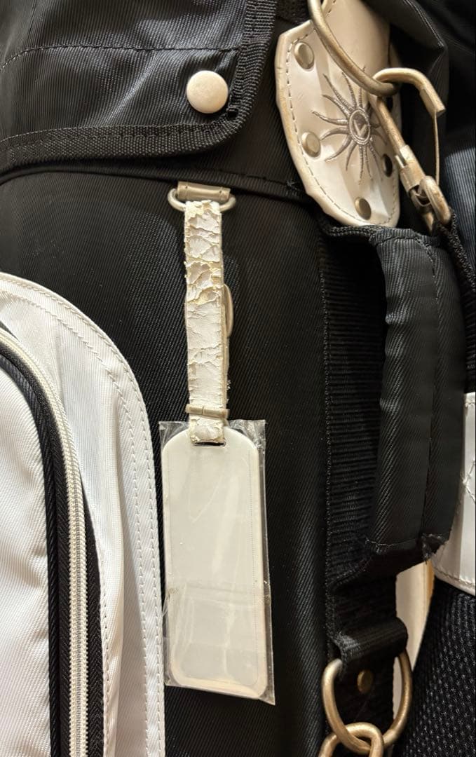 【美品】Callaway ソレイル　キャディバッグ ブラック/ホワイトレディース