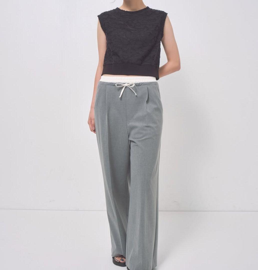 cen. レイヤードリラックスパンツ
