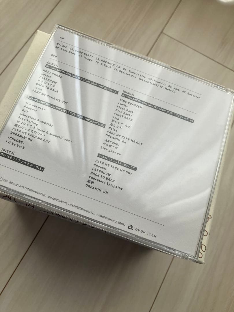 Da-iCE 初回生産限定スペシャルBOX SiX