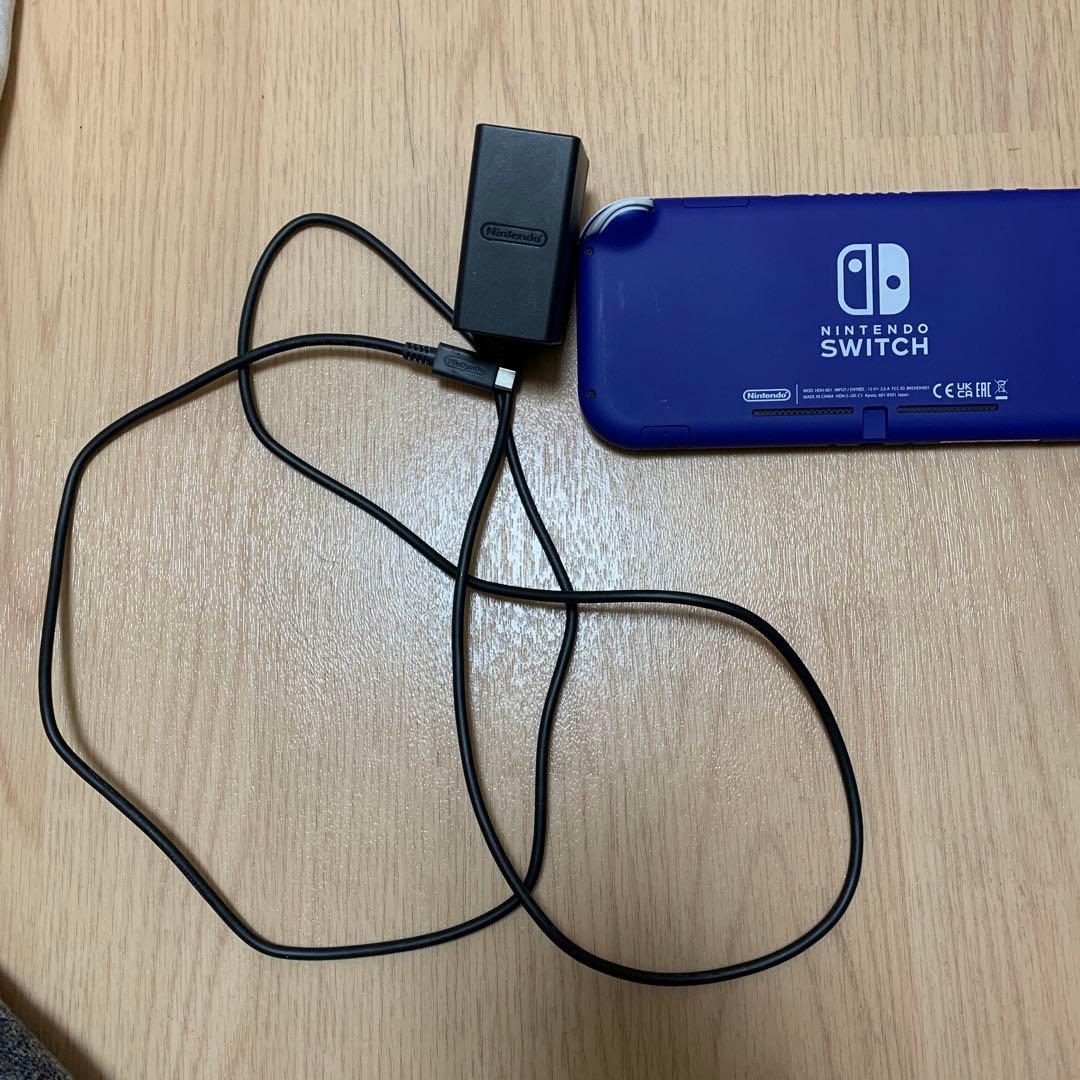 Nintendo Switch Lite パープル 本体と充電器付き