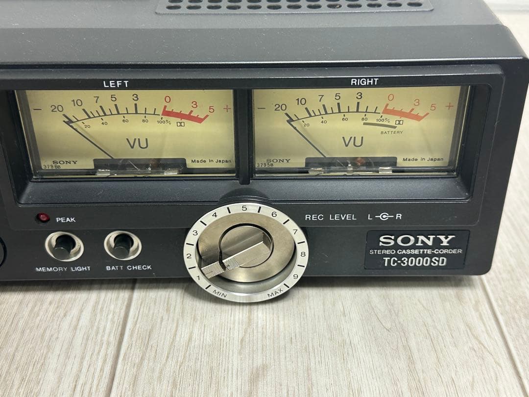 美品！希少品 SONYソニー TC-3000 SD カセット中古品 動作品