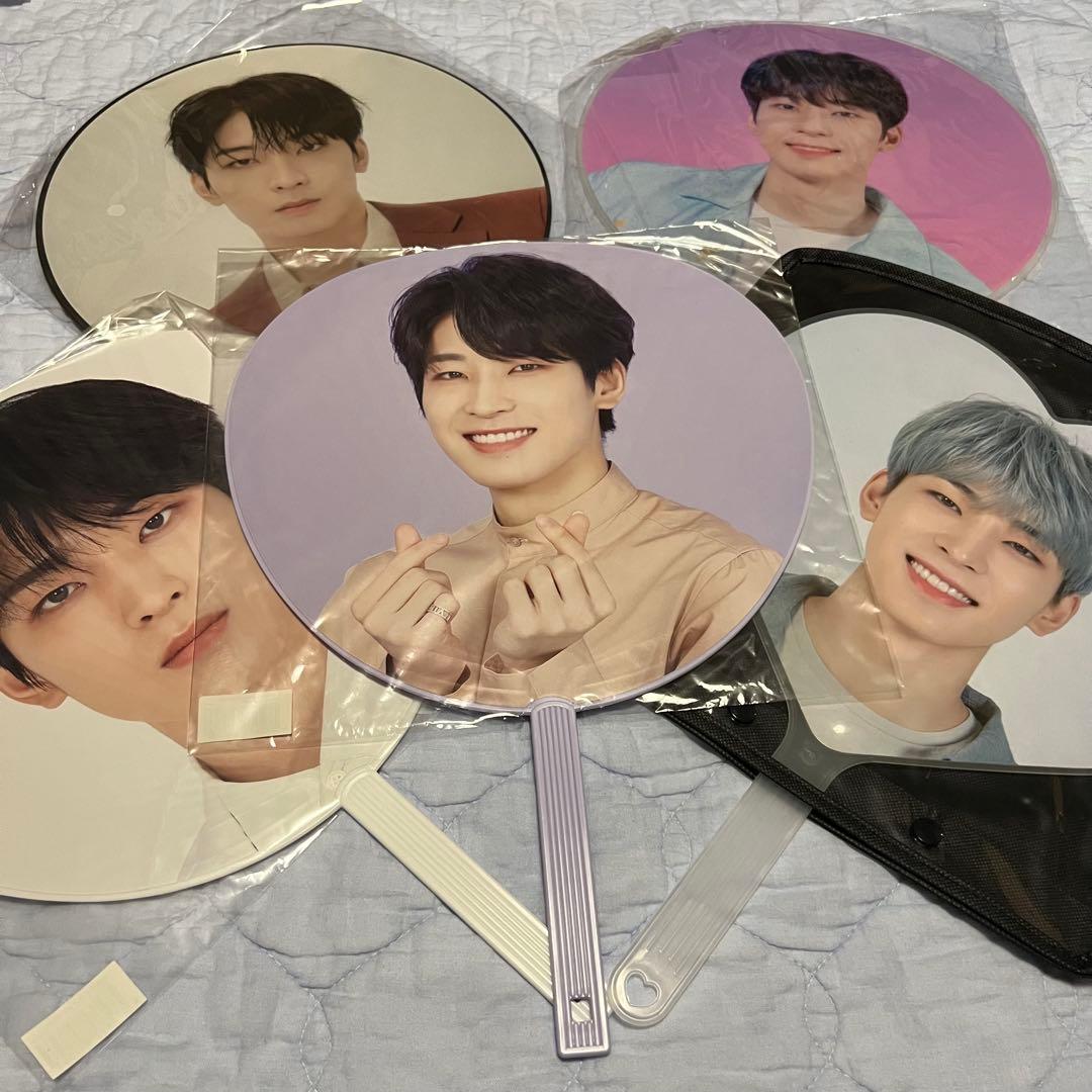 seventeen wonwoo ウォヌ　トレカ　うちわ　グッズ　セット