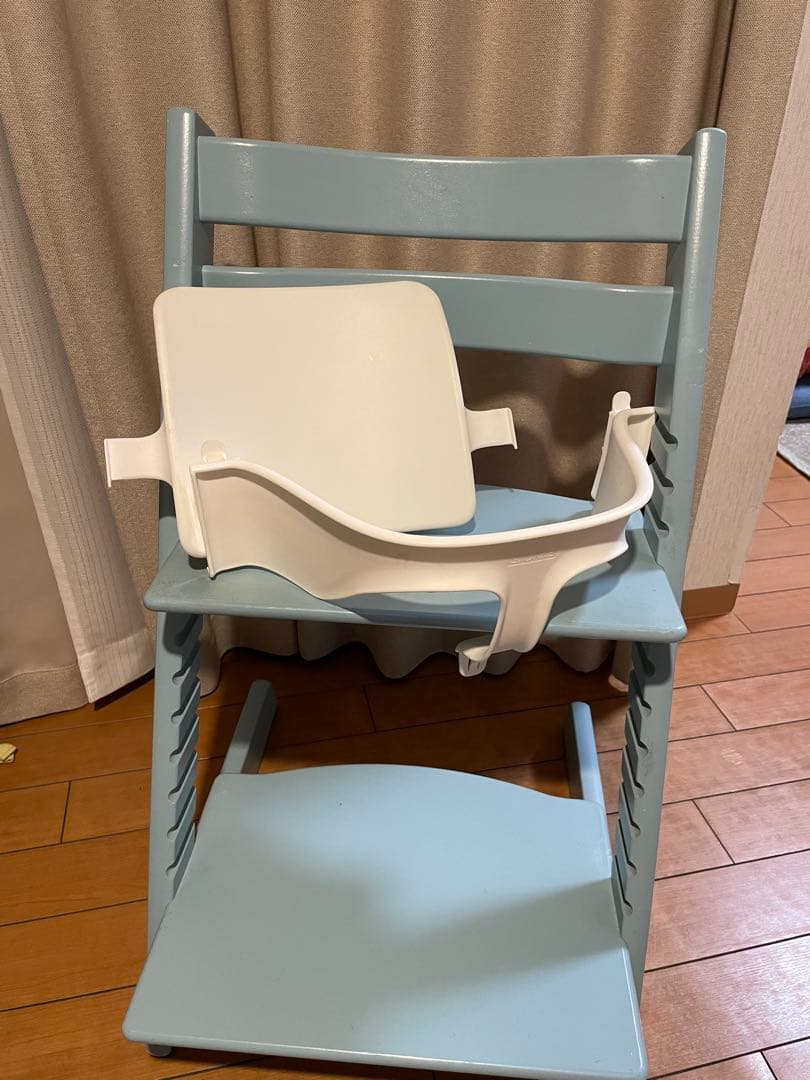 （本日限定価格）STOKKE ストッケトリップトラップアクアブルーベビーセット付