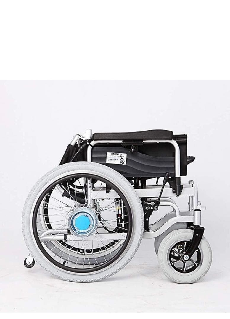 未使用　電動車椅子　スペアタイヤ付き