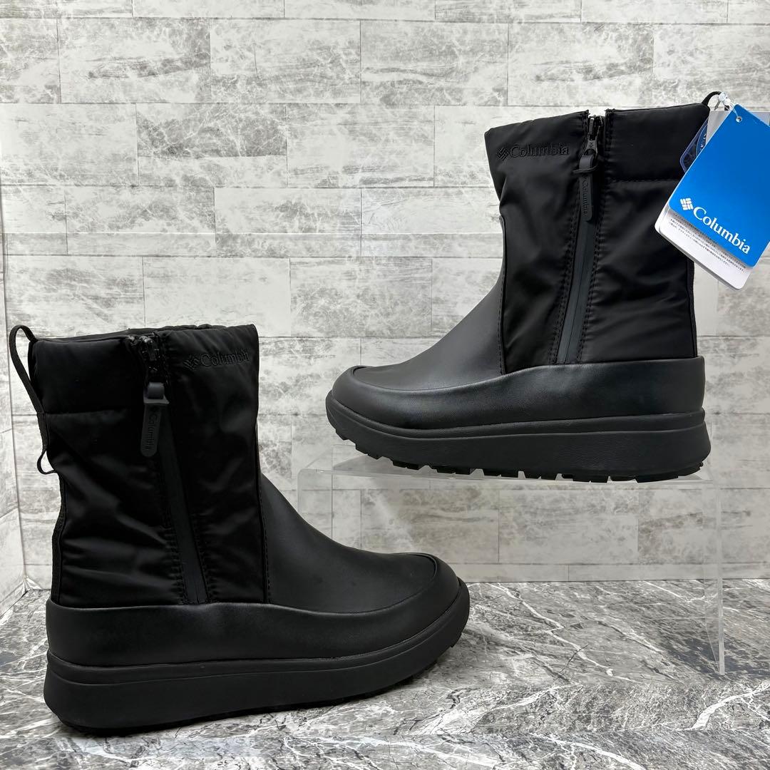 【新品】 コロンビア サップランド3 サイドジップ ブーツ 25cm ブラック
