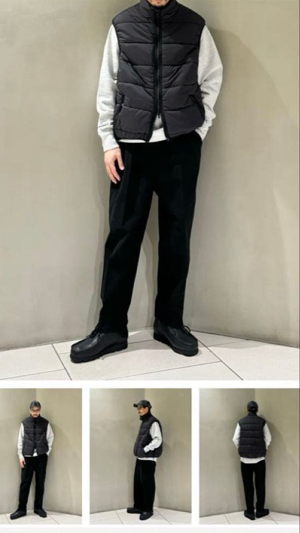 SMKさま24AW daiwa pier39 TECH PUFF VEST S