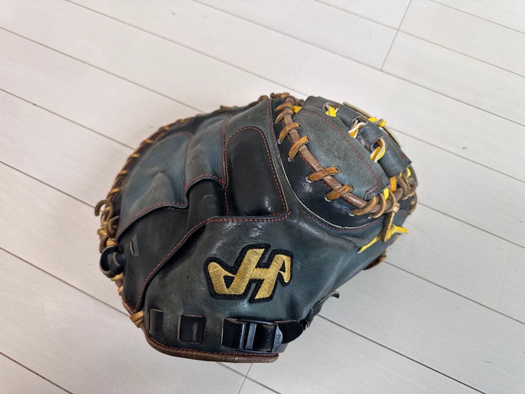 ハタケヤマ/キャッチャーミット 一般軟式用 即戦力 使用感有り 伊藤モデル