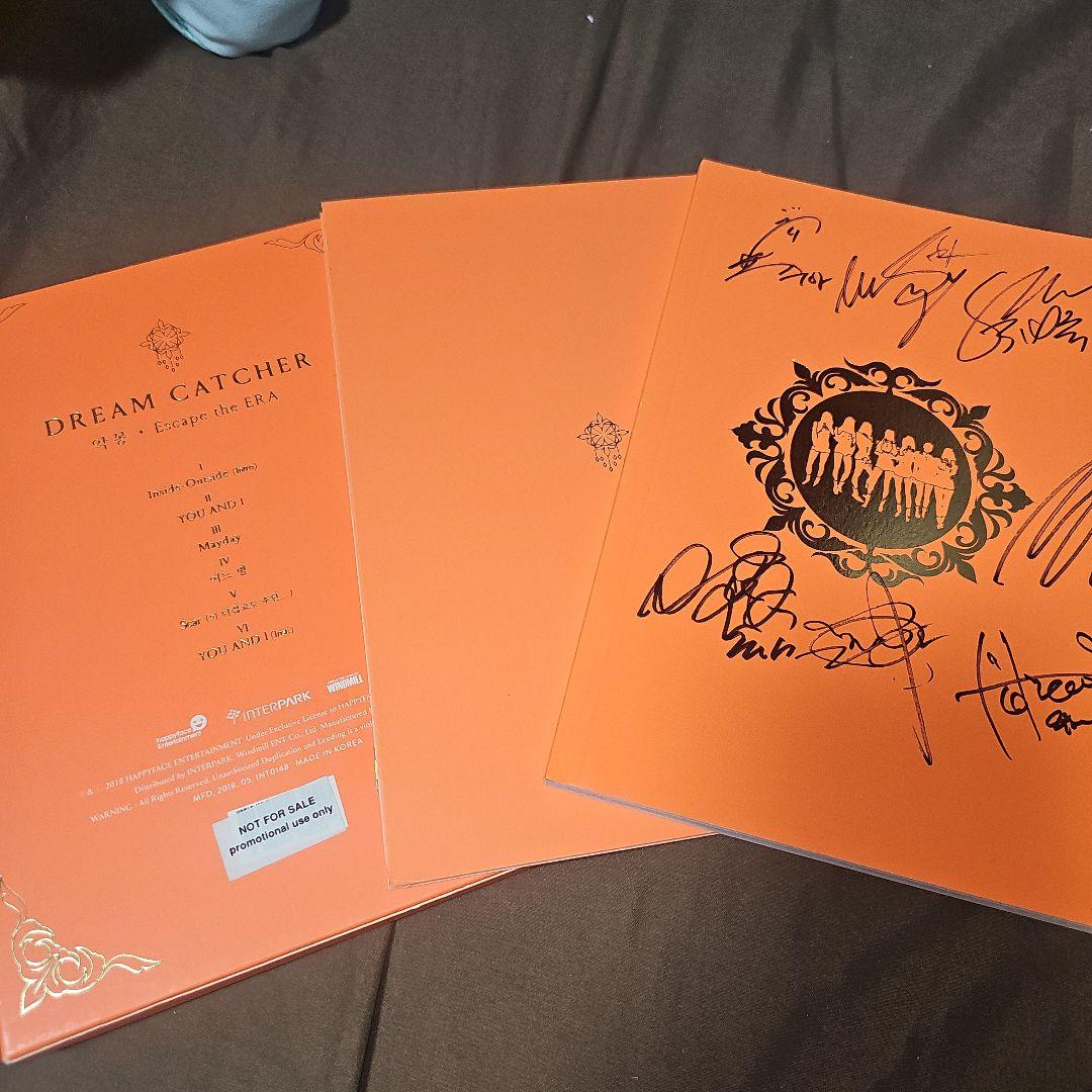 激レア直筆サイン Dreamcatcher Escape the ERA