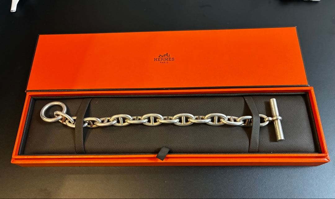 確実正規品 HERMES シェーヌダンクル GM 13コマ