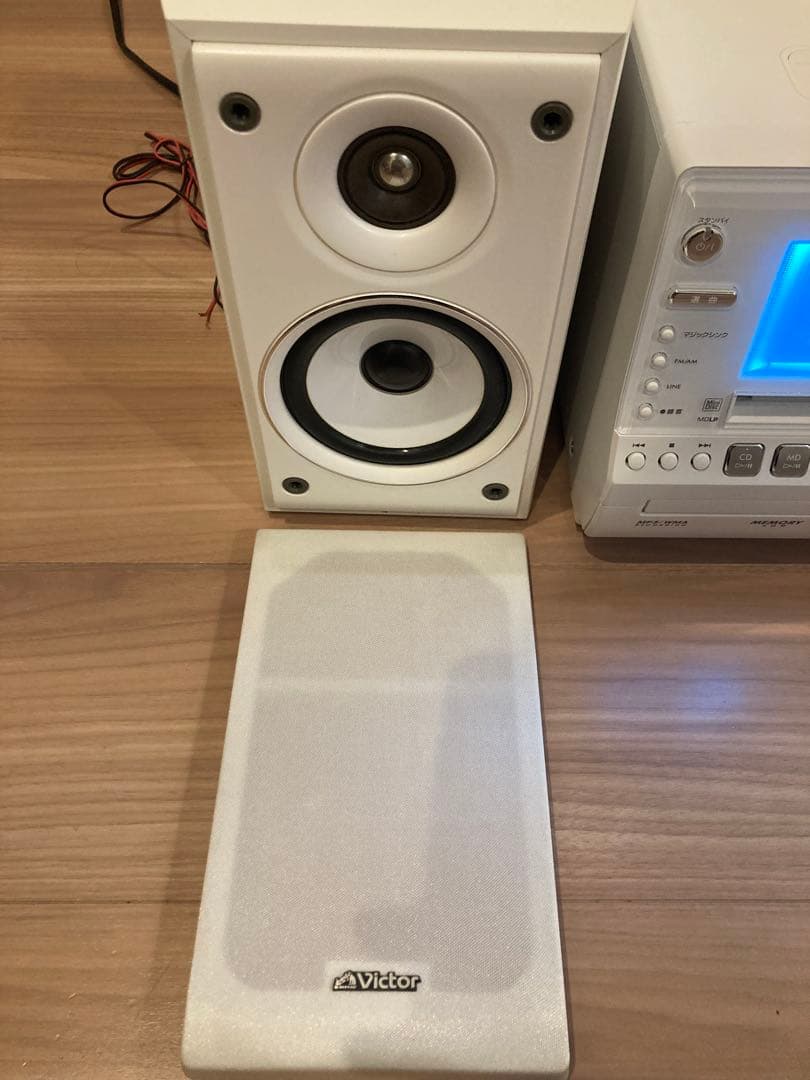 Victor CD・MD コンパクトコンポ UXGM77-W 動作確認済み