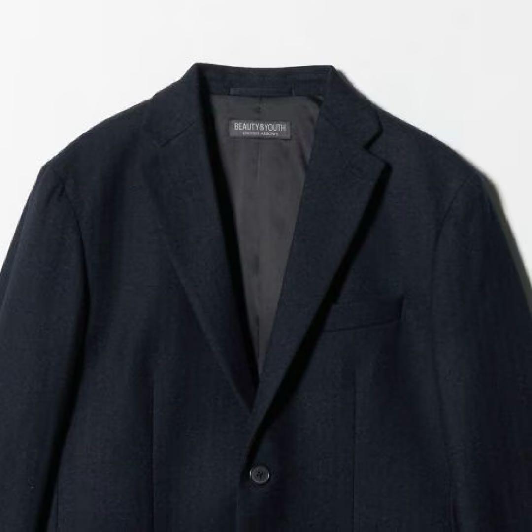 BEAUTY&YOUTH ストレッチ サキソニー 2B セットアップ