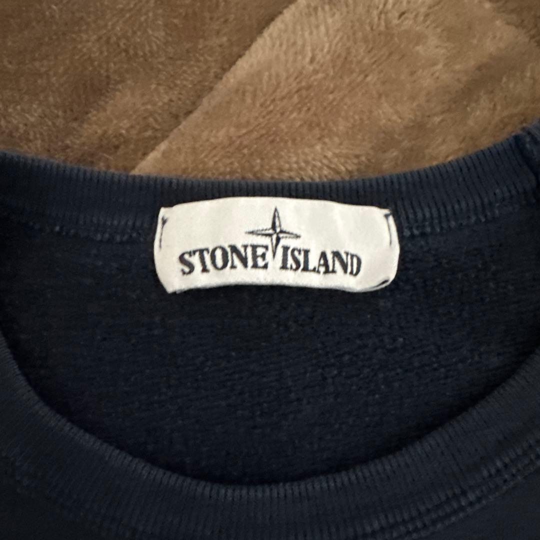 stone  スウェットトレーナー S ネイビー