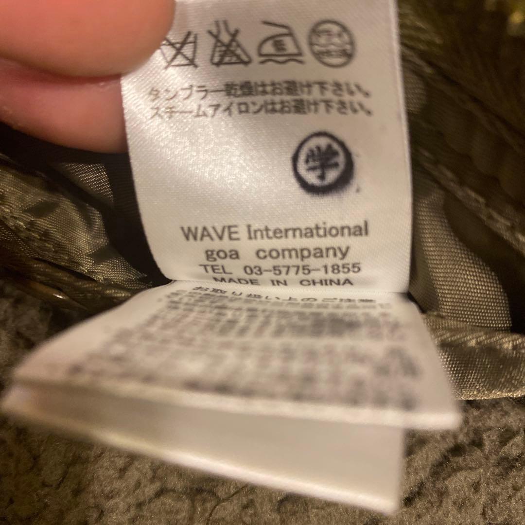 ゴアカンパニーフード付き ミリタリージャケット　goa ボンバージャケット