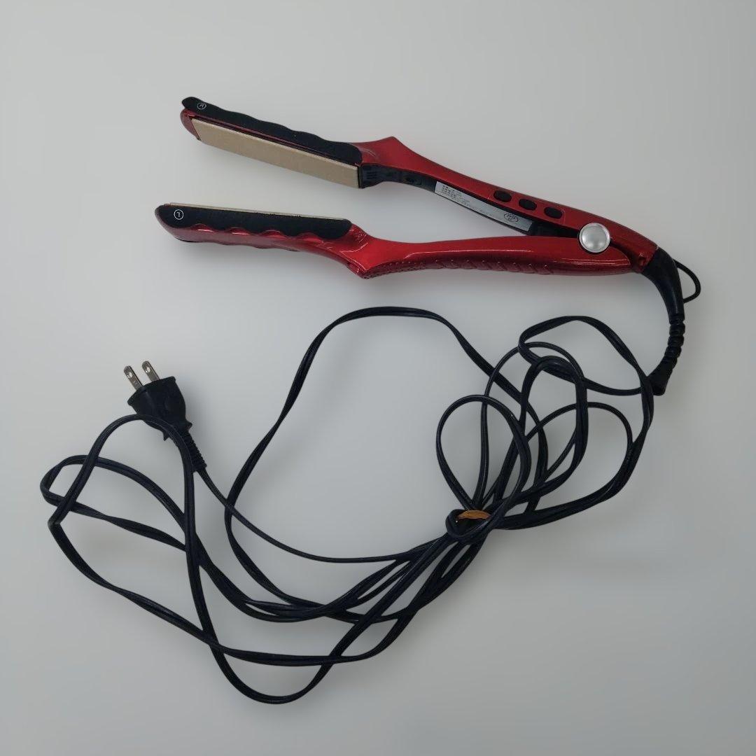 【中4】radiant ストレートヘアアイロン レッド