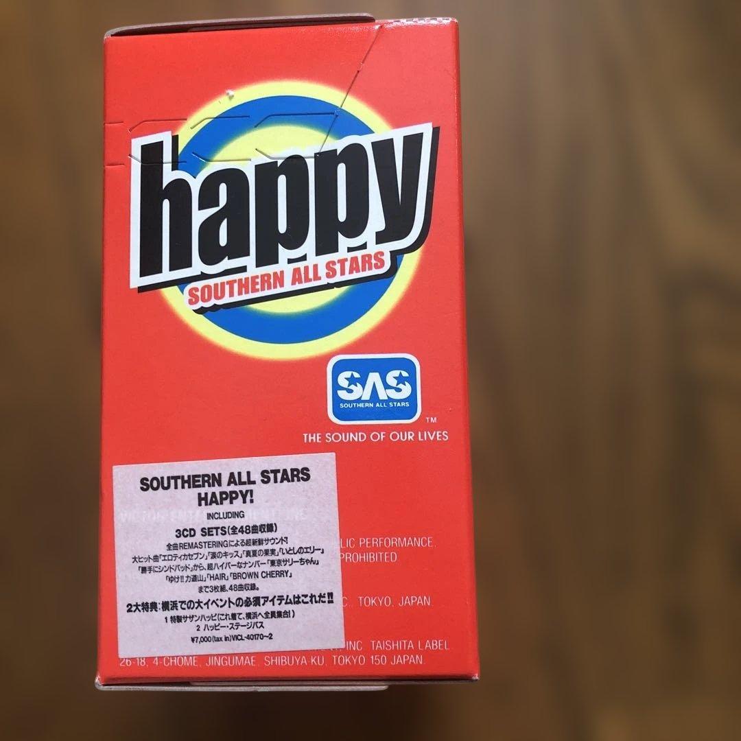 サザン•オール•スターズ　ハッピー　3CD +特典　新品未開封