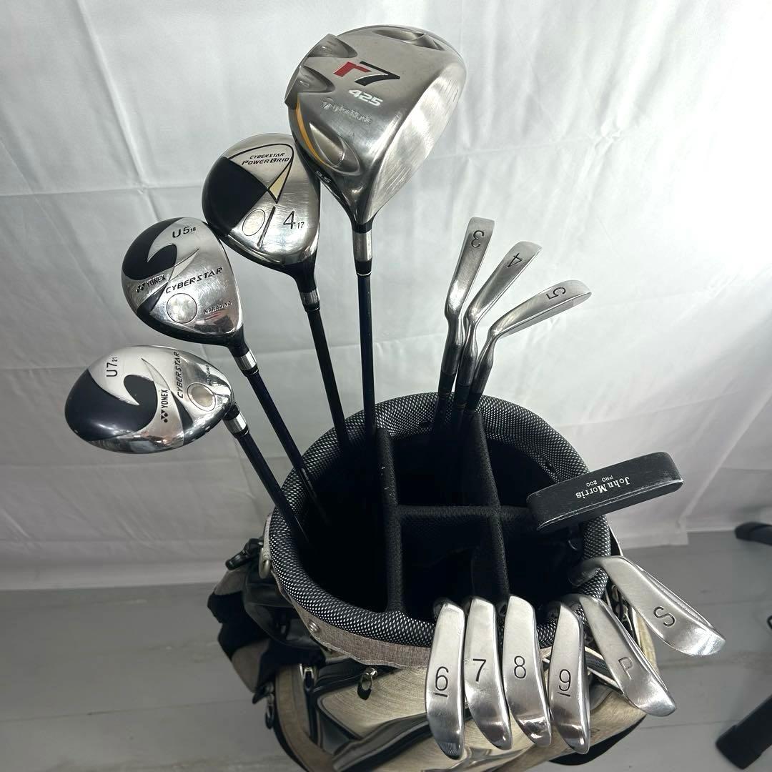 本格派 メンズゴルフクラブ 14本 フルセット ゴルフセット 豪華 お試しセット