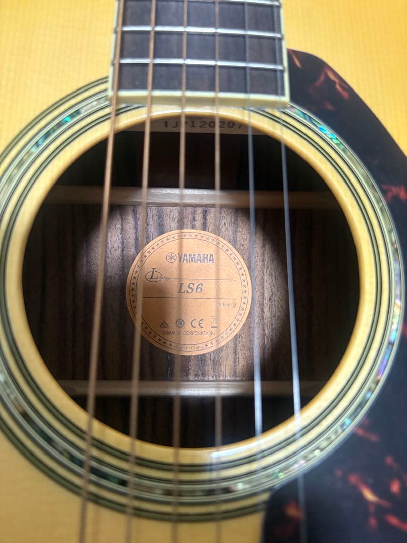 Yamaha LS6 アコースティックギター ケース付