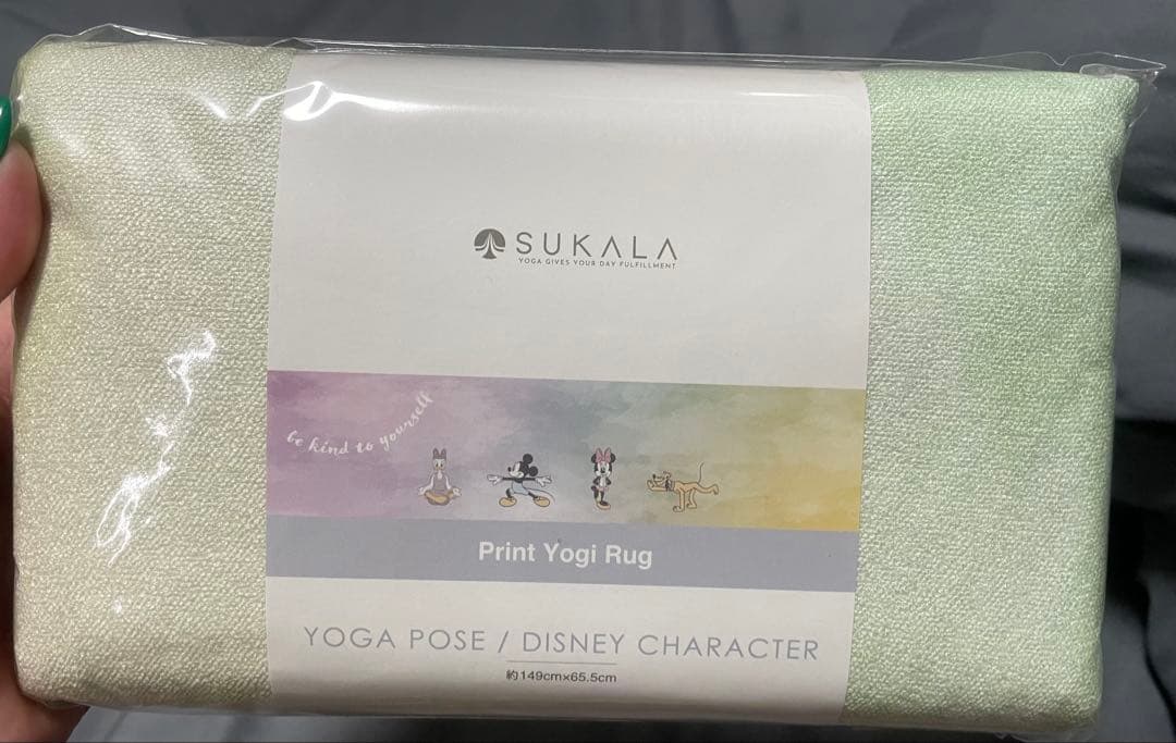 【SUKALA】ディズニープリントヨギラグ + アクティブデイジーヘッドバンド