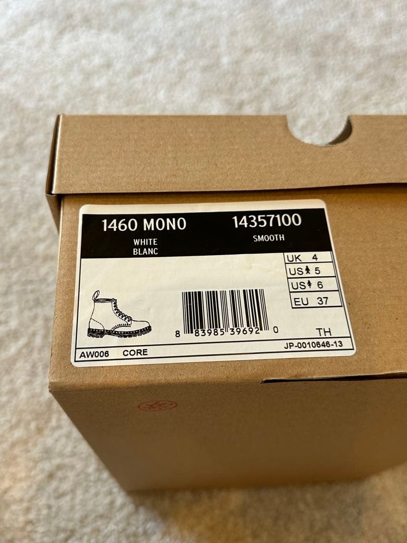 新品未使用！Dr.Martens ドクターマーチン 1460 MONOホワイト