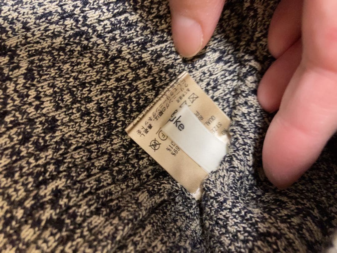 ジャケット・アウター anuke Padding Botton Shirts &Turtle Knit