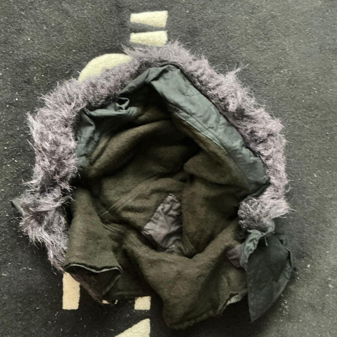 Anytee 後染めブラックm65 hood_deadstock フード