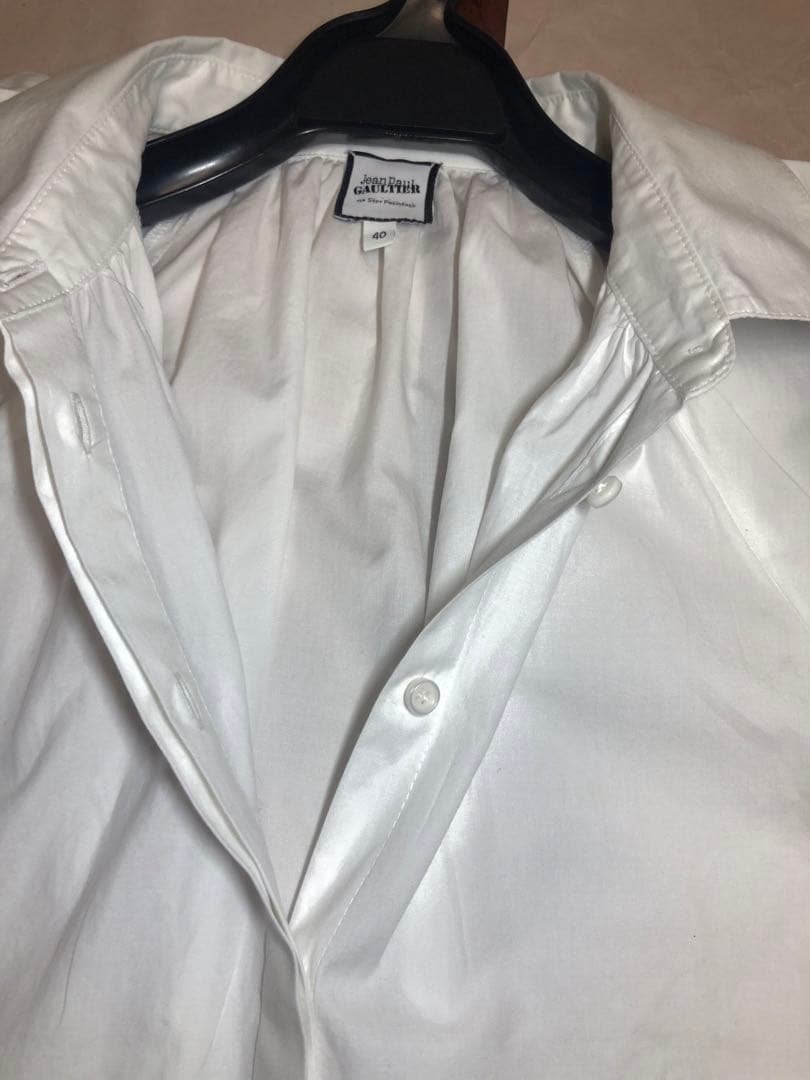 Jean Paul Gaultier　ハイショルダー変形ブラウス