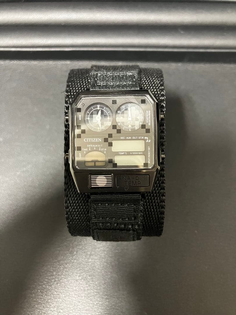 シチズン レコードレーベル CHARI&CO アナデジテンプ 600本限定