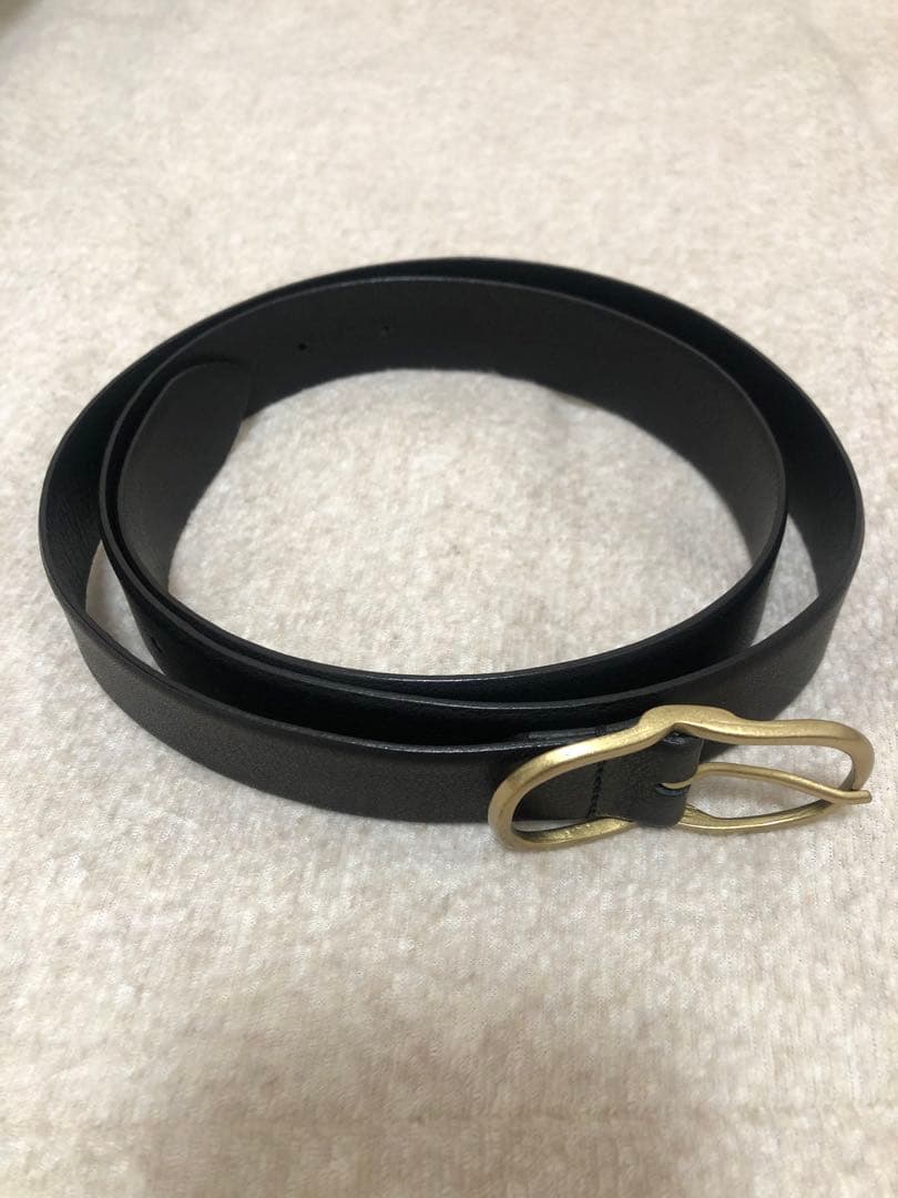 【新品】ETRE TOKYO ブラスバックルレザーベルト