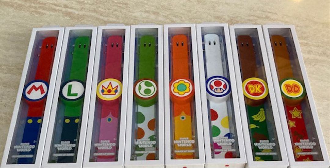 パワーアップバンド 新品3本　USJユニバ　スーパーニンテンドーワールド