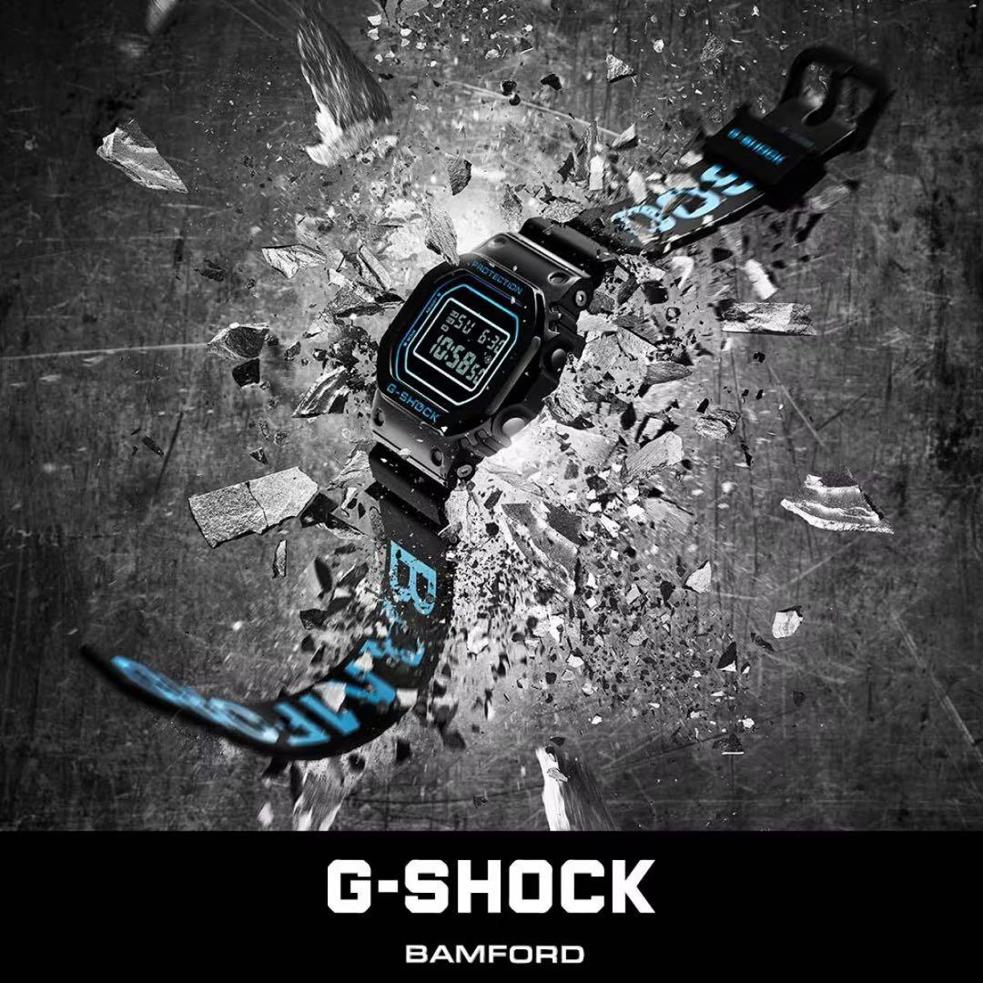 G-SHOCK BAMFORD ブラック/ブルー