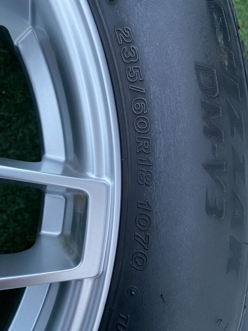 アルミホイール＆ブリヂストン 18インチ スタッドレスタイヤセット　レクサスNX