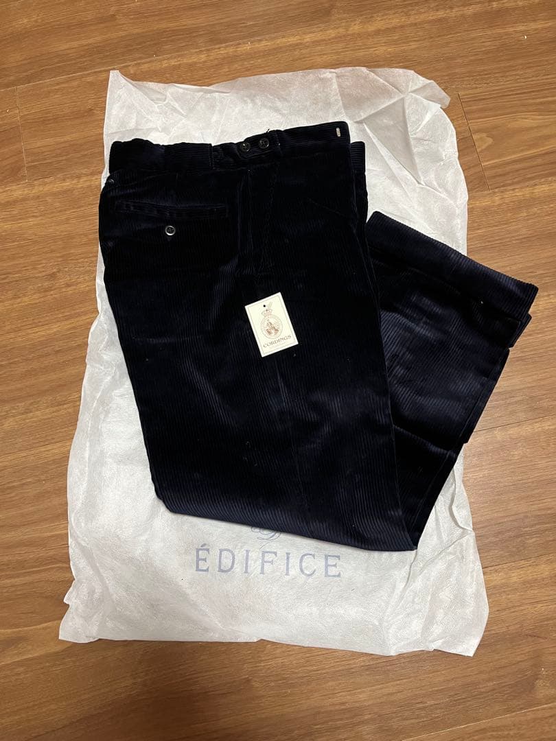 【新品未使用】英国老舗CORDINGS コーデュロイ ダブルスラックス　2.3万