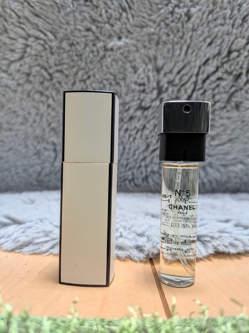 CHANEL N°5 L’EAU ミニツイスト＆スプレイ7ml正規品 リフィル付