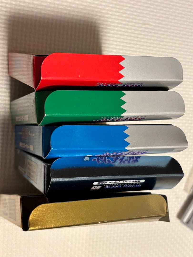 ポケットモンスター　赤緑青金銀　3DS ダウンロードカード付属品