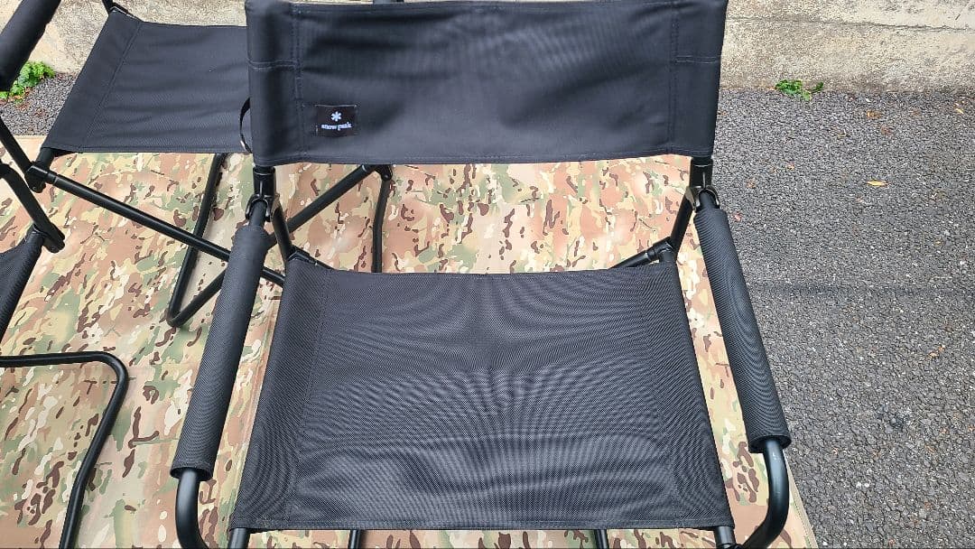 【限定品】スノーピーク　ガーデンFDチェア　ブラック　廃盤品　雪峰祭