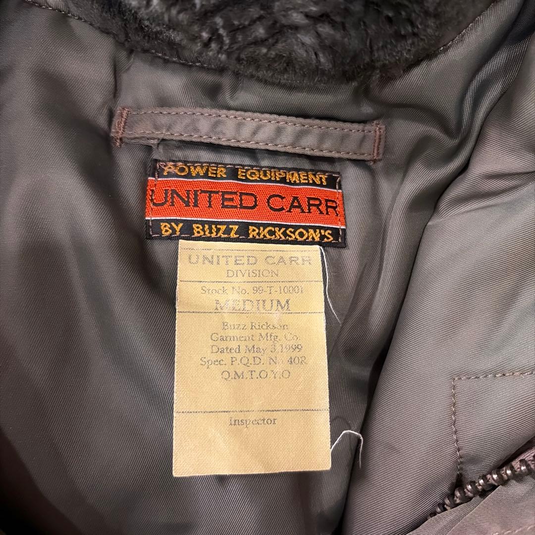 Buzz Rickson's M品番 UNITED CARR N-3B