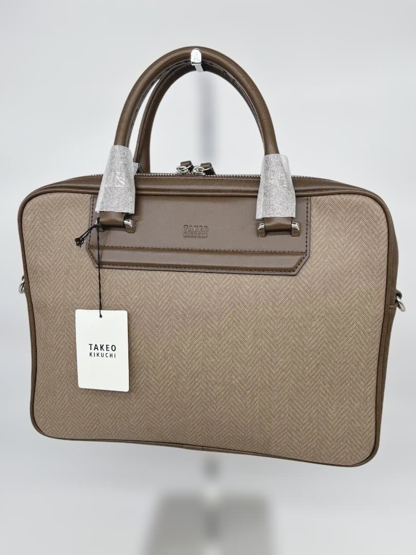 ✨新品✨　TAKEO KIKUCHI ビジネスバッグ A4 (ハーバー)
