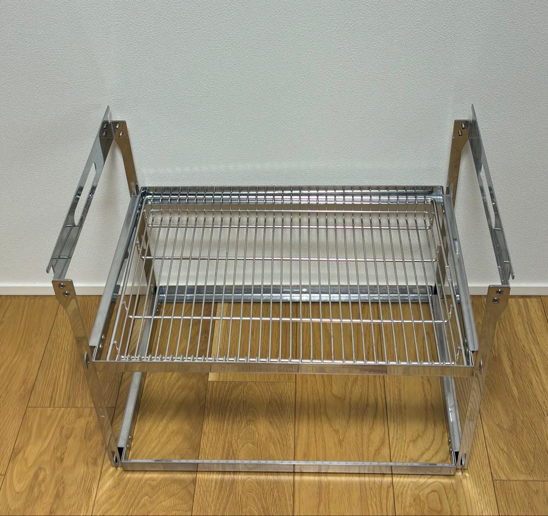 スノーピーク　IGTハンギングラック　2段　メッシュトレー2ユニット