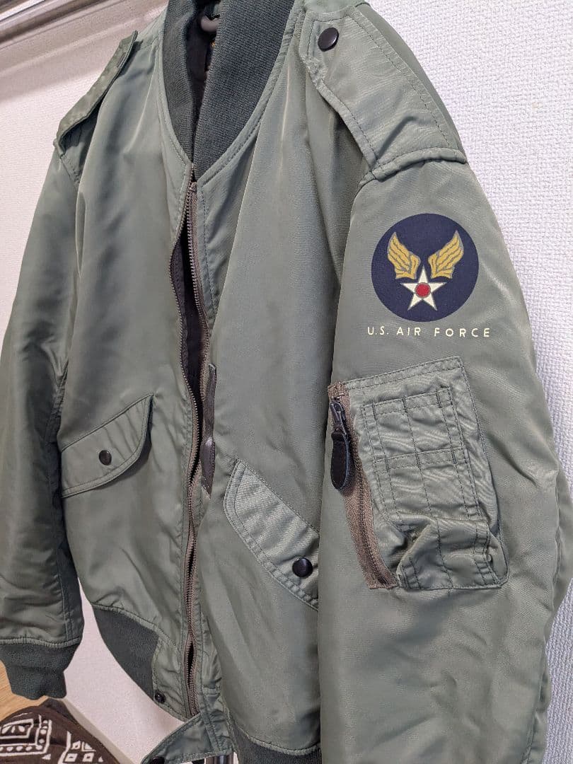 キャブ不調 ヒューストン l-2b Lサイズ フライトジャケット