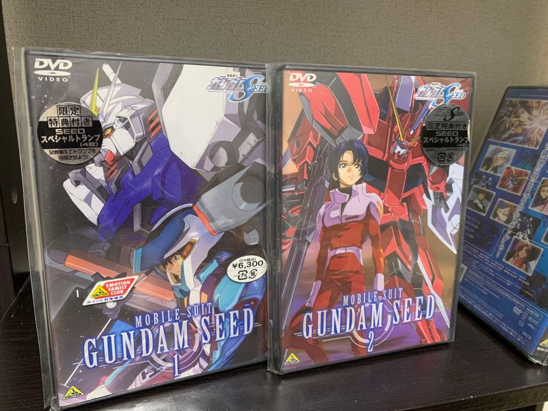 【全巻初回特典版】ガンダムSEED DVD全13巻＋限定トランプコンプリート